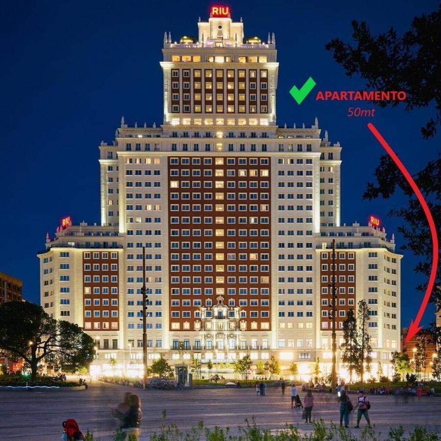 Centrico Plaza Espana - Gran Via มาดริด ภายนอก รูปภาพ
